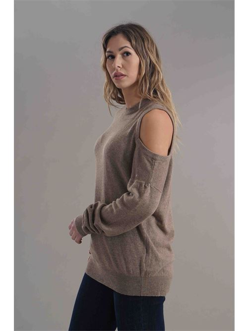 Maglia in misto lana brand unique | 2405AZTECO